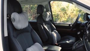 Baseus Car Lumbar Headrest Neck Pillow Support Cotton Soft Neck Pillows Cushion 3D Memory Foam Back Pillow Set Support Car Auto