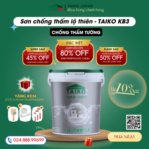 Sơn Chống Thấm Taiko KB3 - Chuyên Chống Thấm Tường Nhà