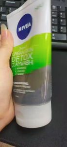 Sữa rửa mặt đất sét Nivea Detox 3 in 1 thải độc da 150ml  Đức