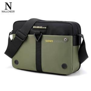 กระเป๋าสะพายผช กระเป๋าสะพายข้างผู้ชาย น้ำหนักเบา กันน้ำ น้ำหนักเบา กระเป๋าผู้ชาย คุณประสบการณ์ใหม่ คู่สกัด ราคาที่สะดวกสบาย