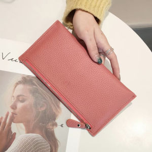 SIFULUN | Long Thin Women Wallet with Phone Slot Soft Leather