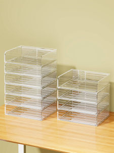 evesigar | Multifunctional Document Organizer Acrylic Storage Rack