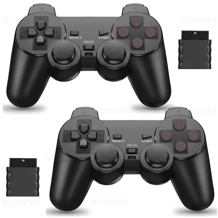 Paly2 Controllers Wireless Controller for Sony Playstation 2 Game Gamepad for PS2 ...