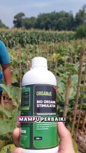 Orgamax 1L - Zat Stimulator Organik Cair Pupuk Asam Fulvat Humat booster buah sayur lebat tanaman