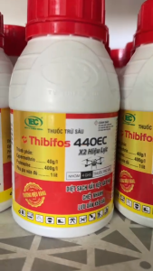 Thuốc trừ sâu THIBIFOS 440EC 450ml _ Xử lý rệp sáp sâu vẽ bùa rầy mềm rầy xanh rầy nhớt ruồi vàng sâu đục thân sâu đục quả bọ trĩ