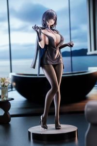 Bandai | Black Dress Hengshan Shijian Anime Game Peripheral Models Trendy Toys Anime Figurines Table Decorations and Birthday Gifts