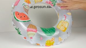 Prosun Intex 51-cm/20-Inches Inflatable Swim Ring Children Age 3 - 6 Pool Float Floaties (WSR 51 - Novelty Delights)