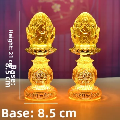 Long-Lasting Electronic Buddhist Lamp