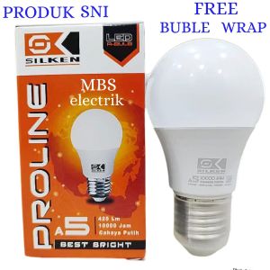 BOHLAM LED / LAMPU LED PROLINE PUTIH GARANSI 1 TAHUN 5W-23W