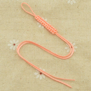 Flat Knot Ring Puller Activity Circle Winding Line Open Coil Keychain DIY Necklace Bracelet Pendant Lanyard Fresh Outlined