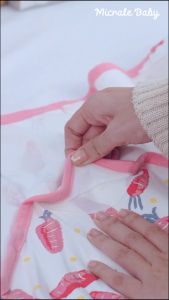 Ủ kén sơ sinh Cotton thương hiệu Miracle Baby cho bé từ 0 đến 6 tháng tuổi