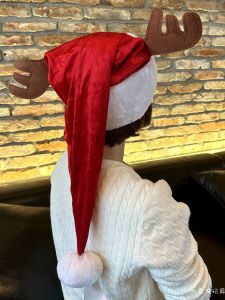 Christmas Christmas Hat Festival Dress up Santa Claus Antler Hat Headdress Decorations Kids Adult Wearable Hat