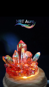 Tinh Thể Epoxy Ngọc Ruby Ánh Kim - Trang Trí Thủy Sinh - Tiểu Cảnh - Decor