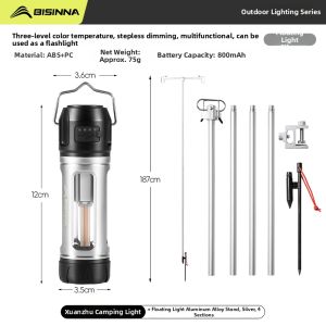 BSWOLF | Multi-purpose Camping Light Long Battery Life Atmosphere Night Light