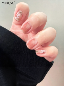 YINCAI | Designer Elegant Magnolia Gel Nail Stickers