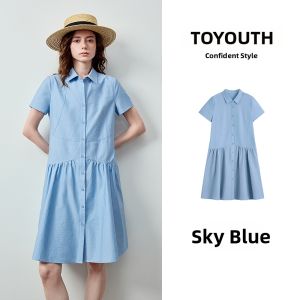 Toyouth | New High Quality Polo Shirt Dress Casual Workwear
