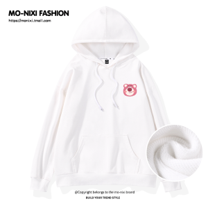 Áo Nỉ Trùm Đầu Màu Đen Mỏng Mùa Xuân Thu Cho Nữ Áo Khoác Ngoài Thường Ngày Dáng Rộng in Họa Tiết Thời Trang Đường Phố