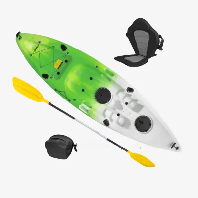 Thickened Plastic Inflatable Single Person Kayak Ocean Boat Non-Inflatable Boat L003 for Surfing Water Sports And Diving