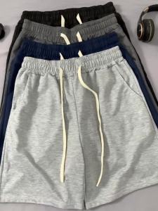Quần Short Nam Mùa Hè Chất Liệu Cotton Cạp Chun Dáng Rộng Mặc Thể Thao Chạy Bộ Đi Biển Phong Cách Đường Phố Quần Thể Thao Nữ