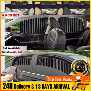4PCS Car Curtain Sun Protection UV Magnetic Car Window Curtain sunscreen heat insulation Sun Shade Car Sunshade Car Accessories