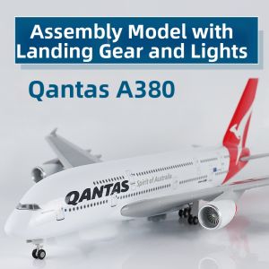 Large Rolling Lighted Simulative Airplane Model