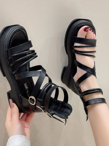 DIANCHA | Stylish Open Toe Comfy T-Strap Square Heel Sandals
