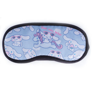 Cute Cartoon Eyeshade Thin Summer Summer Nap Light Blocking Eyeshade for Children Kuromi Miffy Cinnamon Dog Design Eye Protection