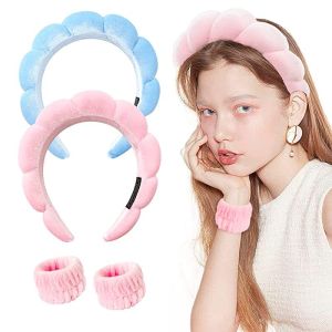 Fried Dough Twists sponge Hair band SPA hair band facial makeup hair band hair accessories