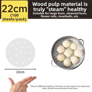 DEMING | Food-grade Home-use Steam Parchment Paper for Steaming Single-use