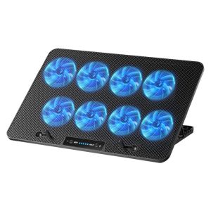 Soku King Laptop Cooler Base 14 Inch 15.6 Inch Gaming Notebook Cooling Fan Water Cooling Silent Stand Pad Suitable for Apple Lenovo Asus Dell HP