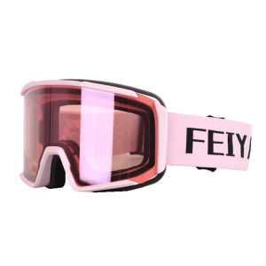 FEIYAAOSI | Fog-Resistant Ski Goggles Magnetic Flip Design for Myopia Users