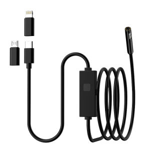 Type-C Endoscope Single Dual Camera Waterproof USB Probe With LEDs Automotive Inspection Borescope for IOS iphone Android Phones