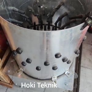 Mesin Cabut Bulu Ayam Listrik Besar Plat Tebak 1 PK