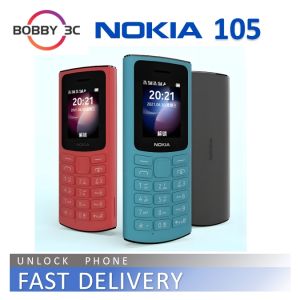 105 Nokia 4G(2021)1.8 โทรศัพท์ธรรมดาโทรศัพท์ที่มีคุณสมบัติสแตนด์บายได้นานเป็นพิเศษ