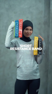 Resistance Band Yoga / Olahraga / Senam / Aerobic/Elastis Fitness Loop/Yoga Band Karet Yoga Fitness