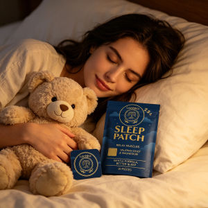 Laniska Sleep Patch Improve Sleep Quality Relax Muscles Anti Insomnia Anxiety Relief Breathable Valerian Root Sleep Aid Patch