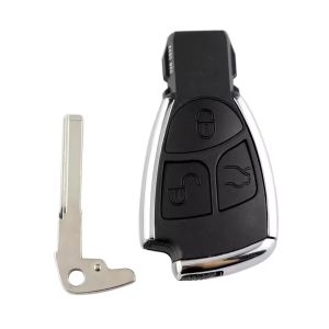 Vỏ Ốp Điều Khiển Từ Xa Thông Minh Cho Ô Tô 3 Nút Tương Thích Với Xe Mercedes Benz A B C E S GML CL CLS CLA CLK W203 W204 W211