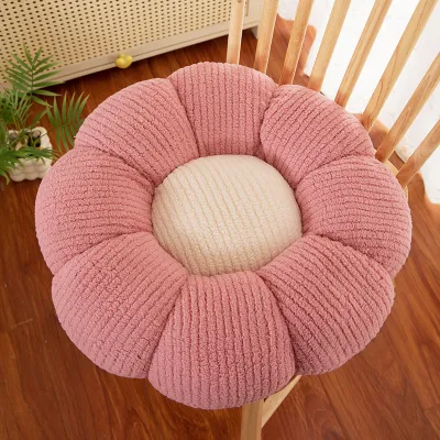 Flower Design Soft Cushion