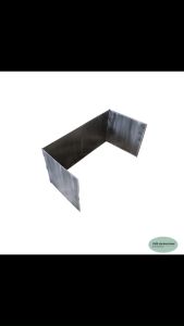 CMS แผ่นกันน้ำมันกระเด็น 40*80 สูง 40 ซม. (ครอบเตากันลมเสตนเลส หรือกันน้ำมันกระเด็น)