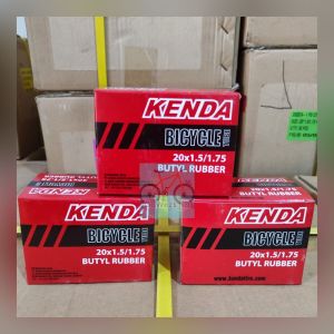 Ban Dalam Sepeda Ukuran 20 x 1.50 / 1.75 Kenda Butyl Rubber Pentil Motor Presta Panjang AV48 FV60 Anak Lipat BMX Mini | High Quality