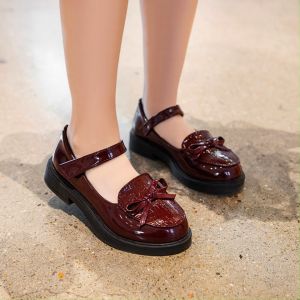 Giày búp bê đi học bé gái Giày búp bê bé gái quai ngang ĐT94