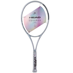 HEAD | 2026 New Silver Squared Carbon Fiber Tennis Racket Adult Beginner Pro