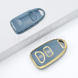 TPU Remote Car Key Shell Case For Hyundai Elantra Sonata Santa for Kia Carens 2+1/3+1 Buttons Key Protector Cover Key Chain Set