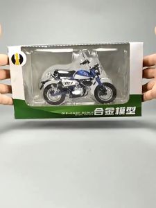 1:12 Scale Honda Monkey 125 Alloy Motorcycle Model Light Effect Diecast Car Toys for Boys Birthday Gift Kids Toys Car