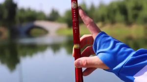 Bingolife Joran Tegek Ruas Pendek 44cm Alat Pancing Joran Pancing Carbon 5m Kirin Darah Fishing Rod