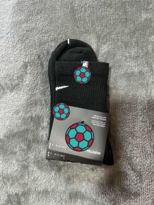 (1 Pair) Stiched ABN Logo Basketball Socks High & Mid Cut Premium Quality
