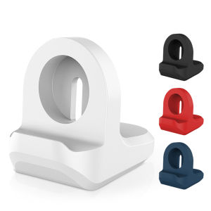Silicone Charger Stand for Apple Watch Series 7 6 5 4 3 21 SE Apple Watch IWatch Station Dock Charging Desktop Holder Accessorie
