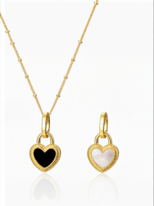 Layered Simple Womens Pendant Necklace