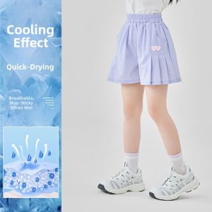 Moonkids | Quick-drying Girls Shorts for Summer Badminton