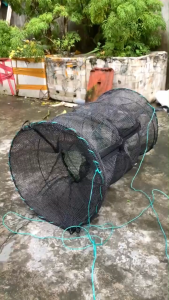 Lồng Bẫy Tôm Tép Chuyên Dụng Lò Xo Tự Bung Gấp Gọn Mắt Lưới 2mm Tặng Kèm Mồi Dụ Siêu Nhậy Chemeng Store